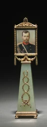 Framed Miniature: Portrait of Czar Nicholas II