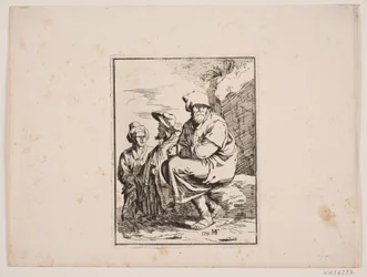 An Old Man and Two Younger Men