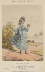 Musical Score for The Hyde Park Schottische composed by W Smallwood