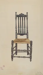 Banister Back Side Chair