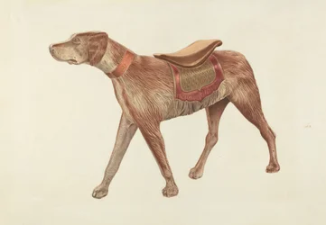 Carousel Dog, c. 1938