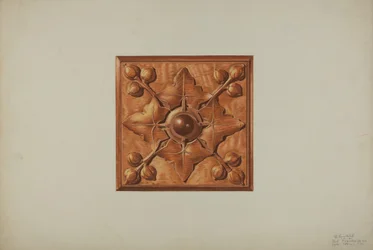 Mantel Carving