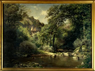 The torrent at Cerveyrieux in the Ain