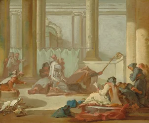 The Adoration of the Skulls, c.1733-1734