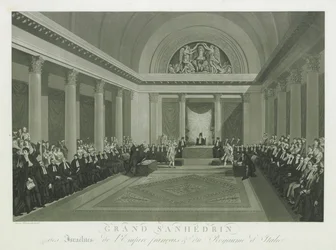 The Grand Sanhedrin of the Israelites by Napoleon I, 1806