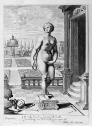 Pygmalion is Enamoured with a Statue He Has Made, 1655