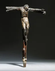 Crucifixion Group of Christ, the Good Thief and the Bad Thief