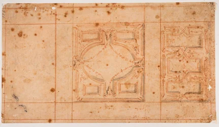 Design for the desks of the Laurentian Library