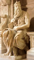 Moses, detail