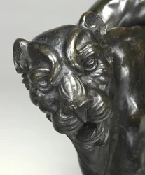 Nude Bacchants Riding Panthers