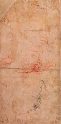 Preparatory Study for the Punishment of Haman (verso)