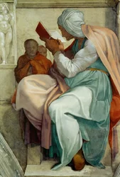 Prophets and Sibyls: Persian Sibyl (Sistine Chapel ceiling in the Vatican)