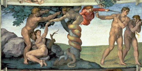 Sistine Chapel Ceiling (1508-12): The Fall of Man