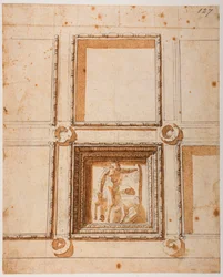 Study for the dome decoration for the New Sacristy