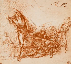Study for the fresco of the Paolina Chapel