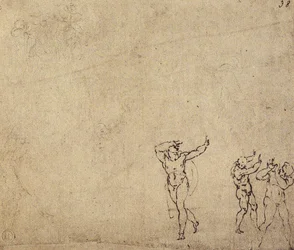 Study of Nude Figures