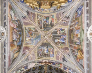 Vault of the Chancel with Scenes from the Virgin Mary