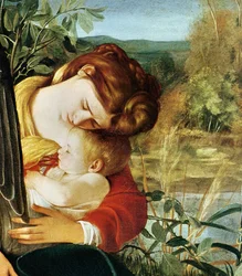 Rest on the Flight into Egypt (detail, 1603)