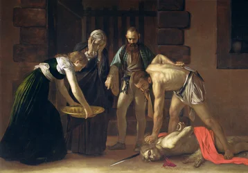 The Decapitation of Saint John the Baptist, 1608 (detail of 127654)