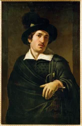 Male Portrait, Franco-Flemish Caravaggio Follower