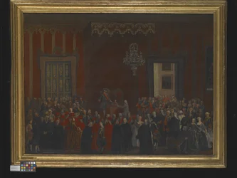 A Civil Ceremony On The Accession Of Ferdinand IV To The Throne Of Naples In 1759