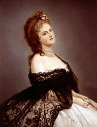 Virginia Oldoini, Countess of Castiglione, After a Photo by Pierre-Louis Pierson