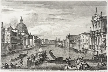 The Grand Canal Between San Simeone Piccolo and Santa Chiara