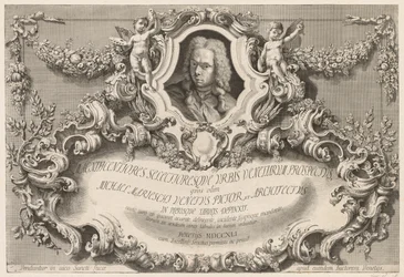 Views of Venice: Frontispiece - Title Page, 1741