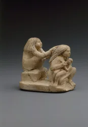 Group of two women and a child, c.1981–1500 BC
