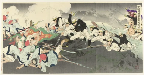 The Fierce Battle Our Army Endured Crossing the Ansung River