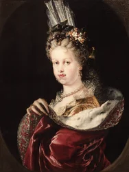 Portrait of Queen Maria Luisa of Savoy