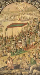 The Welcoming of Montezuma