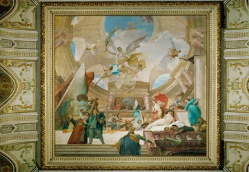 Ceiling Fresco of Vienna