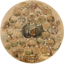 Composition to the Celebration of the Silver Wedding of Emperor Alexander II