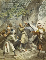 Hold Up! From the Series Scenes of the Caucasus