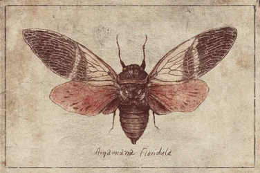 Curious Cicada Charm