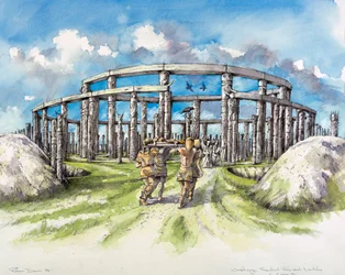 Woodhenge, c25th century BC