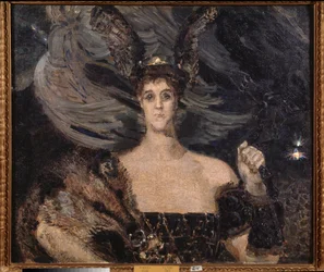 The Valkyrie, Portrait of the Artist and Patron Countess Maria Tenisheva