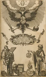 Frontispiece of the Arithmetic by Leonty Magnitsky