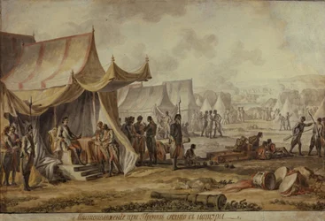 Peter I at the Pruth River