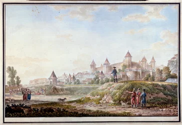 View of the Fortress of Tighina in Bendery, Moldova