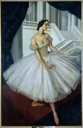 Portrait of the Ballerina Anna Pavlova
