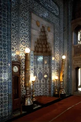 Interior View of the Rustem Pasha Mosque