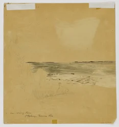 Sea, Coming Storm, St. Valery