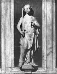 Justice, from the Monument to Bernardo Giugni, c.1460