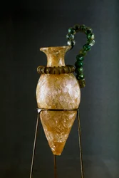 Minoan Art: Rock Crystal and Copper Rhyton from the Treasure Room of the Sanctuary of Zakros, Crete