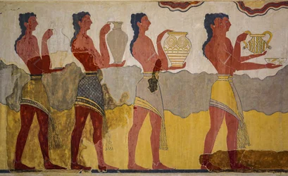 Reconstruction of the Procession Fresco