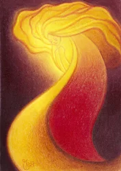 Radiant Golden Spirit
