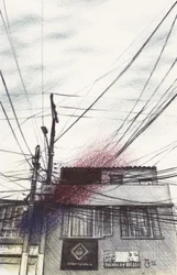 Tangled City Wires