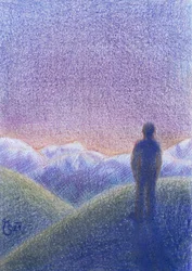 Twilight Mountain Solitude